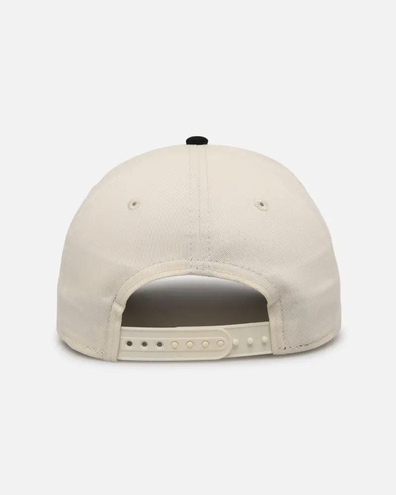 New Era Blank 9Forty A-Frame Snapback Chrome Black 2