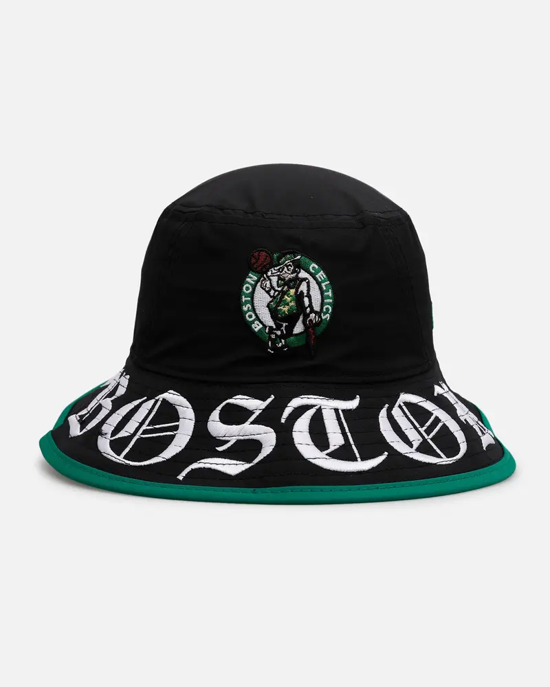 New Era Boston Celtics 'Summer League' Bucket Hat Black 1