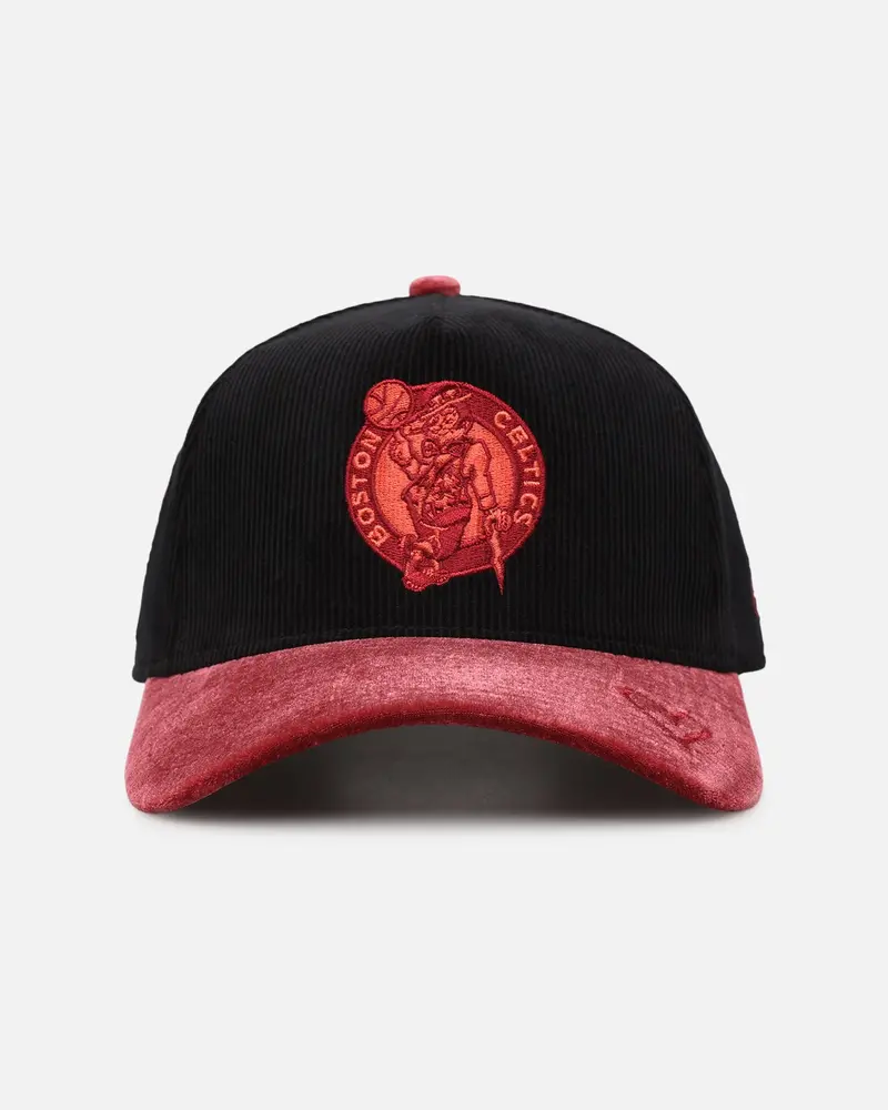 New Era Boston Celtics 'Velvet Cord Certified Lover' 9Forty A-Frame Premium Corduroy Snapback Violet 1