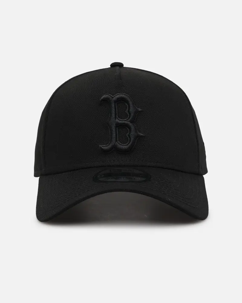 New Era Boston Red Sox 9Forty A-Frame Snapback Black/Black 1
