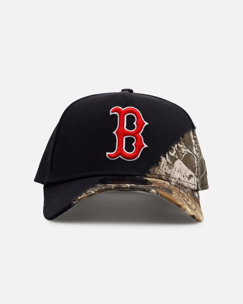 New Era Boston Red Sox 'Camo Tear Away' 9Forty A-Frame Snapback Camo/Official Team Color 1