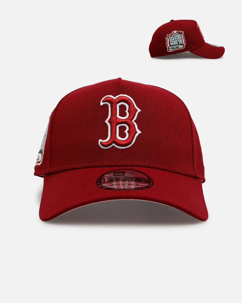 New Era Boston Red Sox 'Candy Apple' 9Forty A-Frame Snapback Cardinal 1