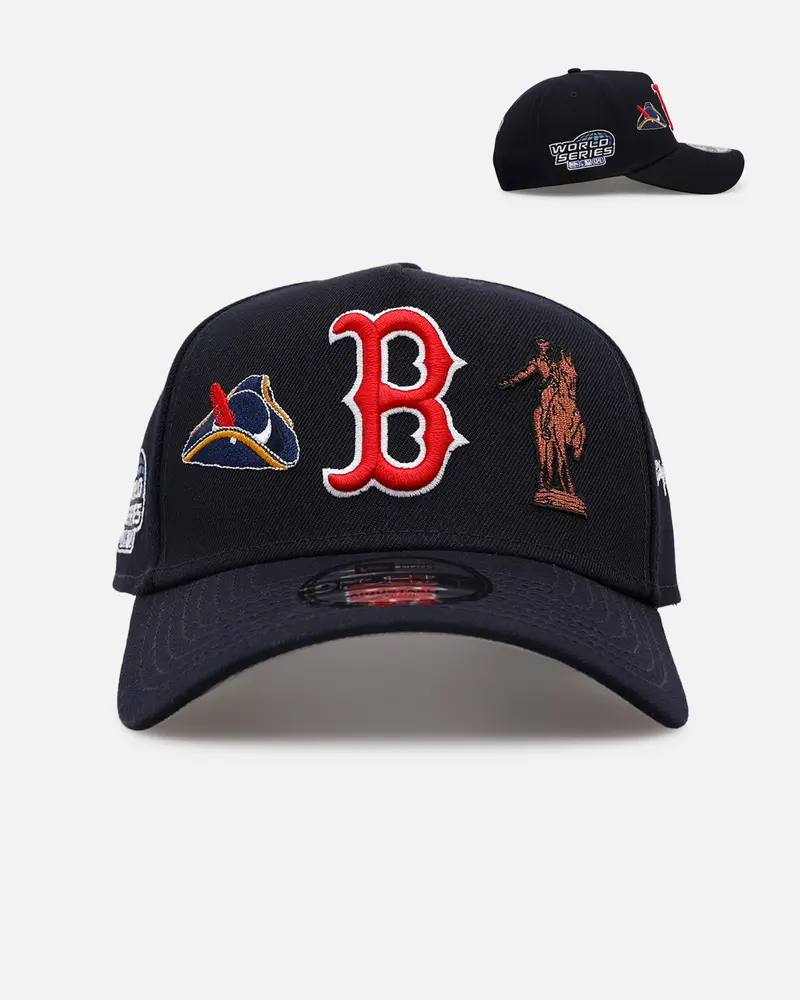 New Era Boston Red Sox 'City Icons' 9Forty A-Frame Snapback Navy 1