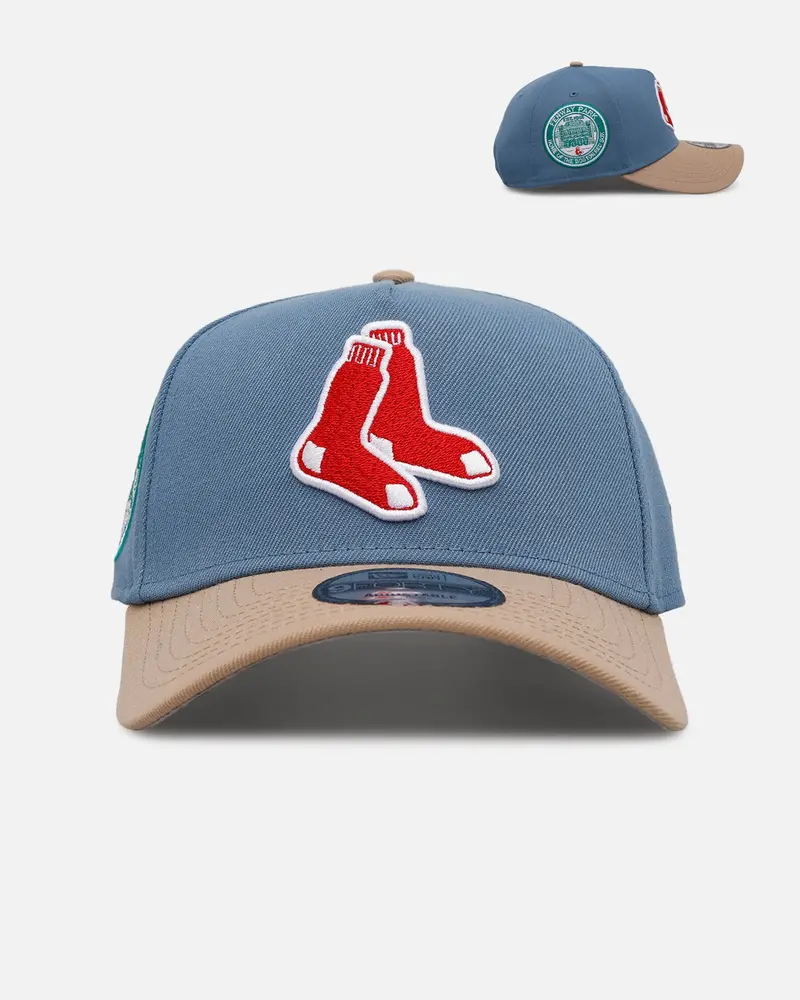 New Era Boston Red Sox 'Easy Breezy' 9Forty A-Frame Snapback Blue/Tan 1