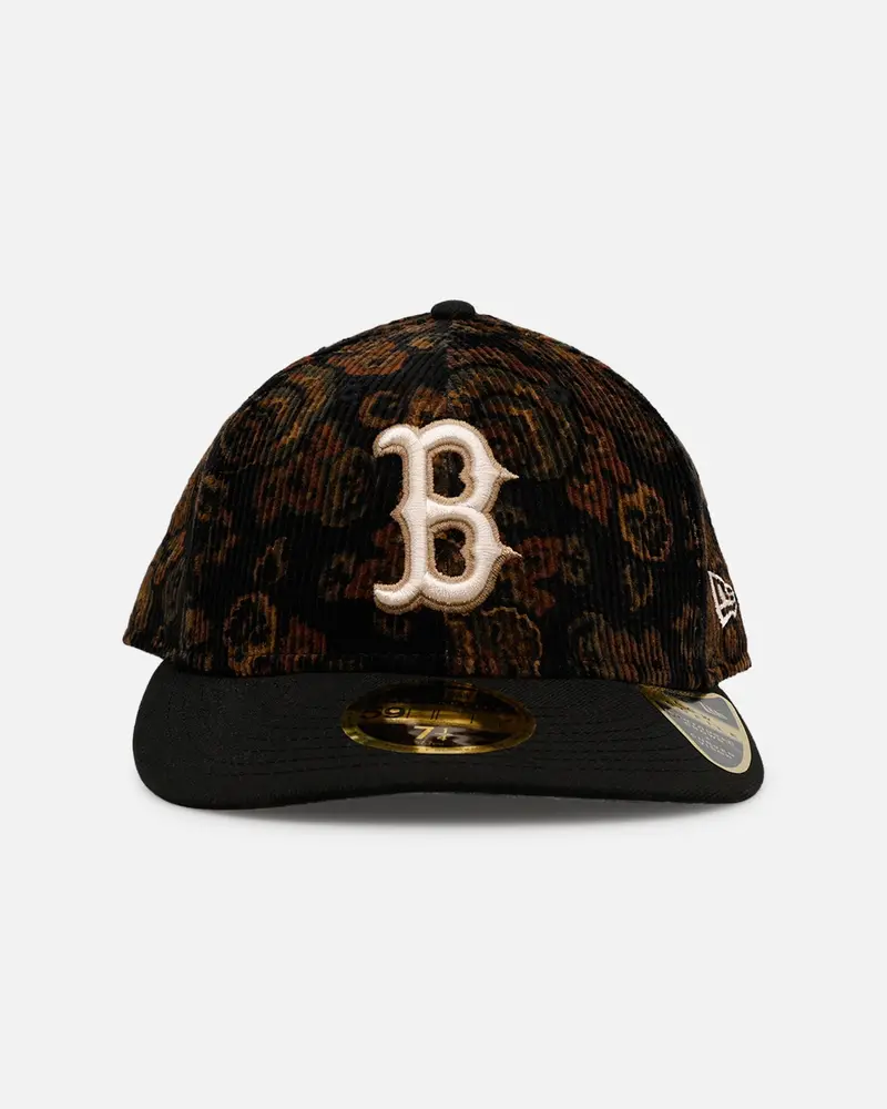 New Era Boston Red Sox 'Floral Embroidery' 59Fifty Fitted Foral 1