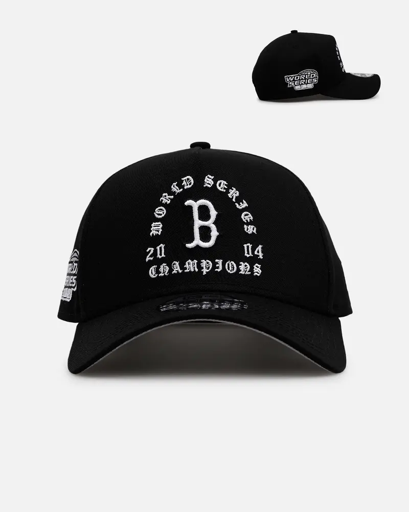 New Era Boston Red Sox 'Gothic Arch 2.0' 9Forty A-Frame Snapback Black/White 1