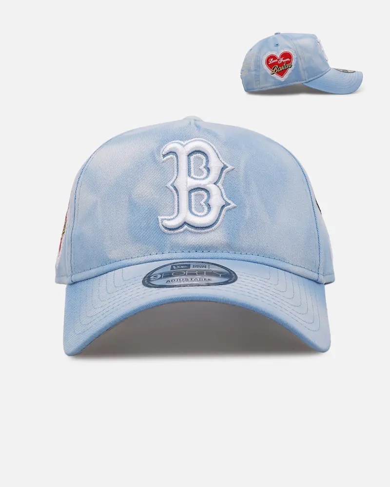 New Era Boston Red Sox 'Hopeless Romantic' 9Forty A-Frame Snapback Sky Blue 1