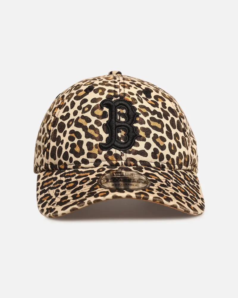New Era Boston Red Sox 'Leopard Print' 9Twenty Strapback Leopard 1