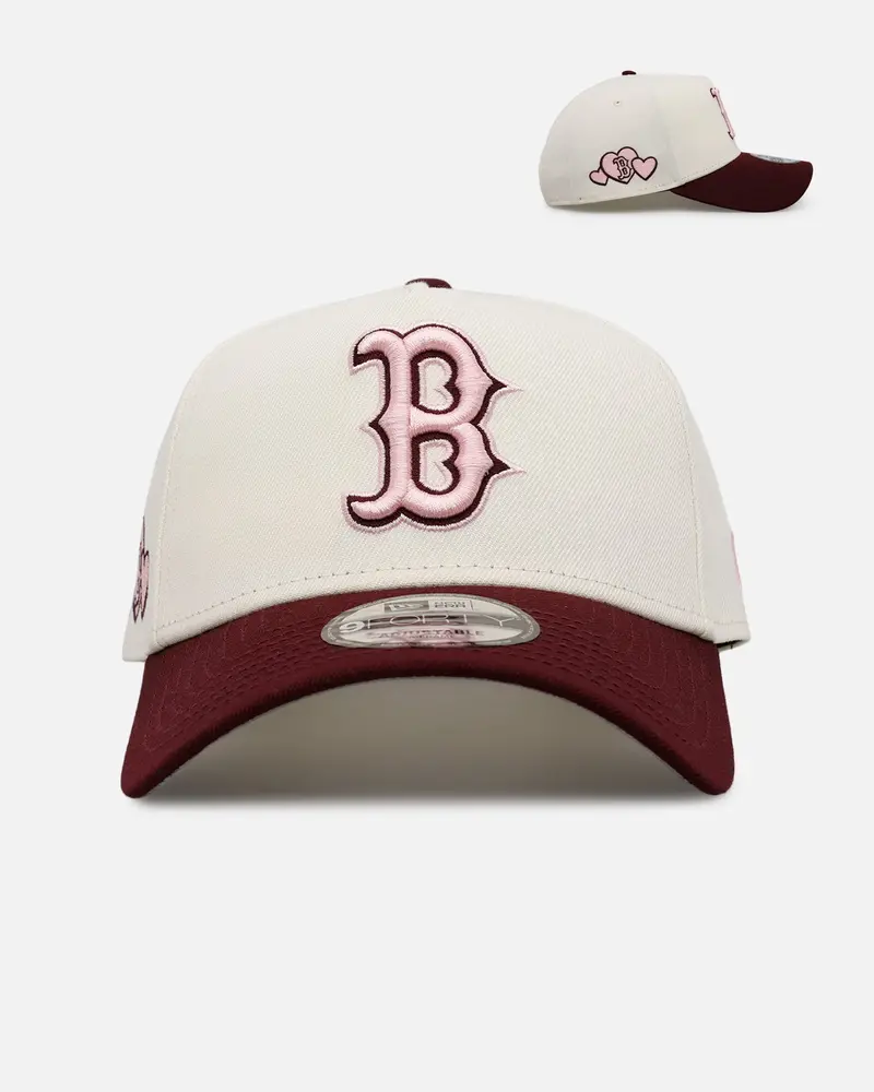 New Era Boston Red Sox 'Lover's Club 2.0' 9Forty A-Frame Snapback Chrome 1