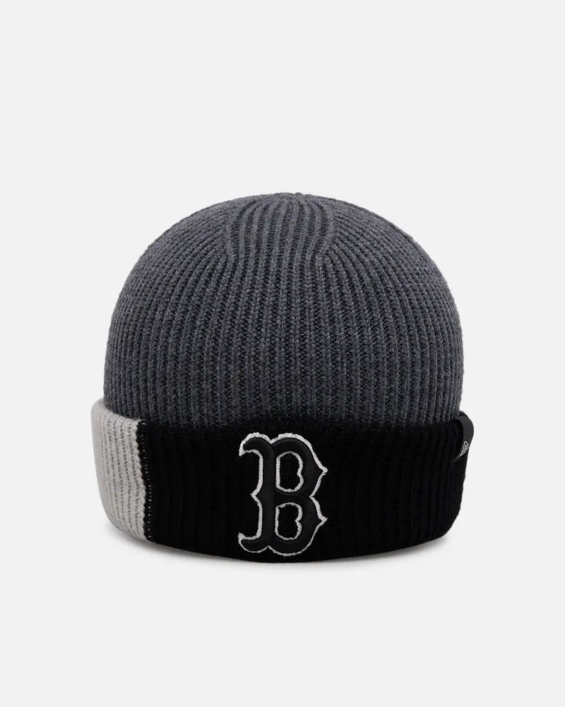 New Era Boston Red Sox 'Merino Wool' Beanie Black 1