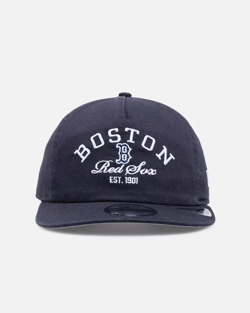 New Era Boston Red Sox 'Mlb Stacked Logo' 19Twenty Snapback Navy 1