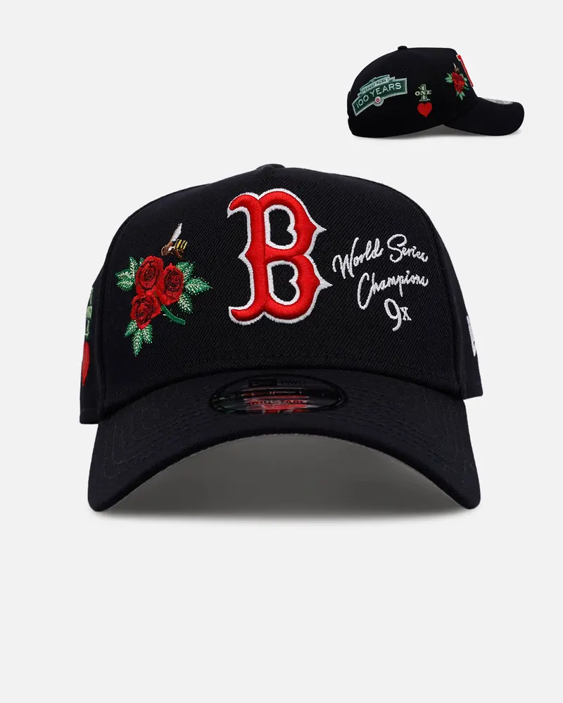 New Era Boston Red Sox 'One Love' 9Forty A-Frame Snapback Official Team Color 1