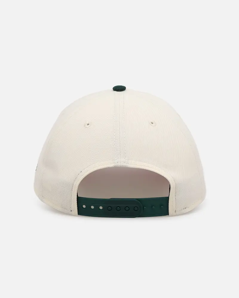 New Era Boston Red Sox 'Pink Satin Hearts Green' 9Forty A-Frame Snapback Chrome/Dark Green 2