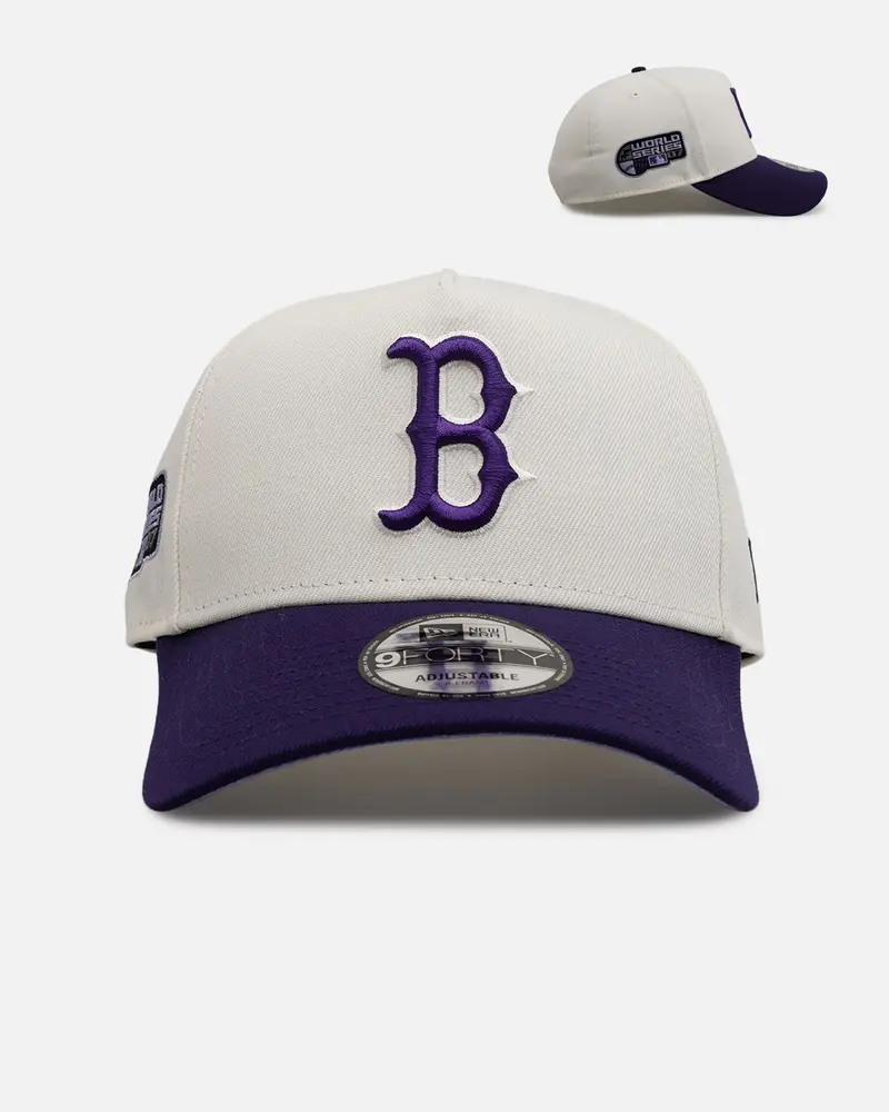New Era Boston Red Sox 'Purple Haze 2.0' 9Forty A-Frame Snapback Chrome/Purple 1