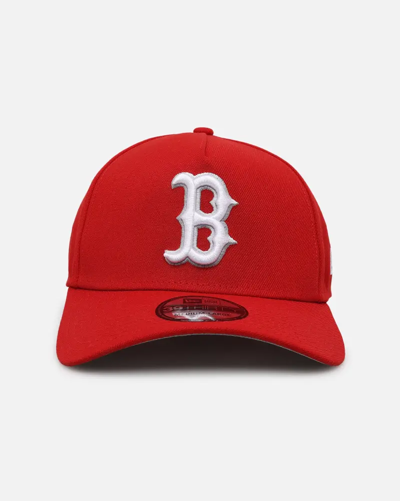 New Era Boston Red Sox "Scarlet White" 39Thirty A-Frame Stretch Fit Scarlet/White 1