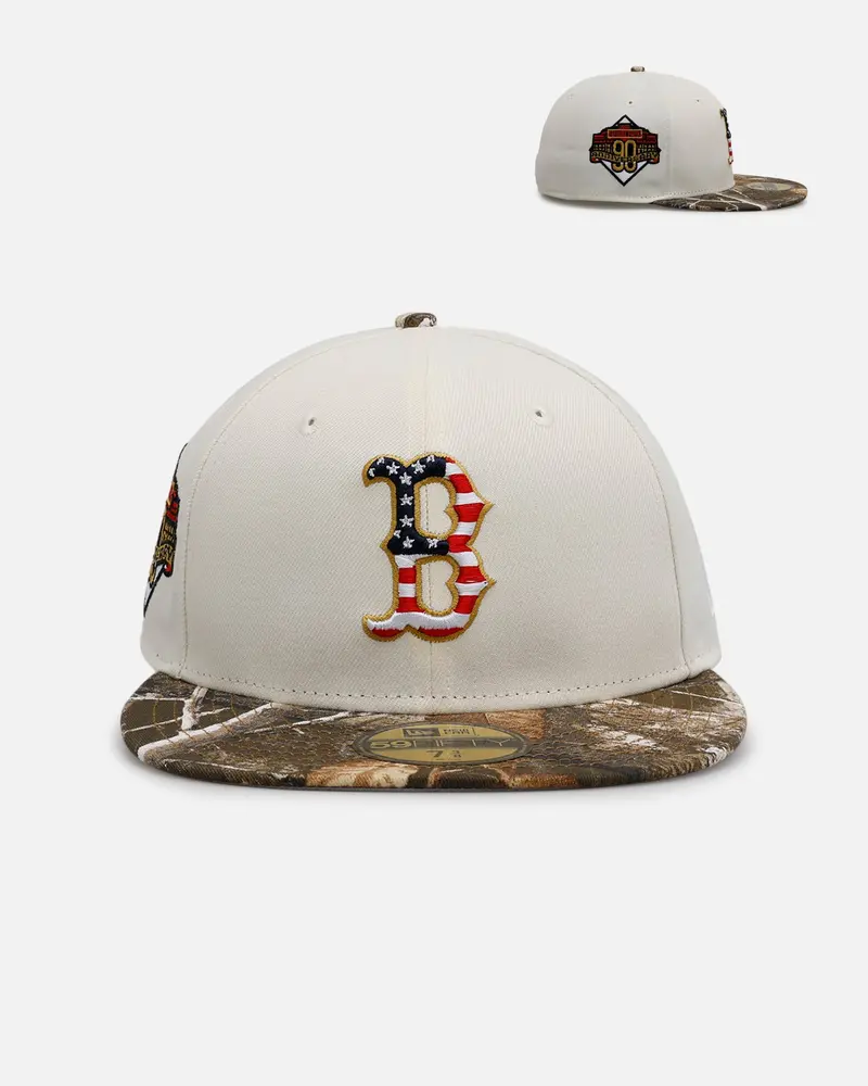 New Era Boston Red Sox 'Stars And Stripes' 59Fifty Fitted Chrome 1