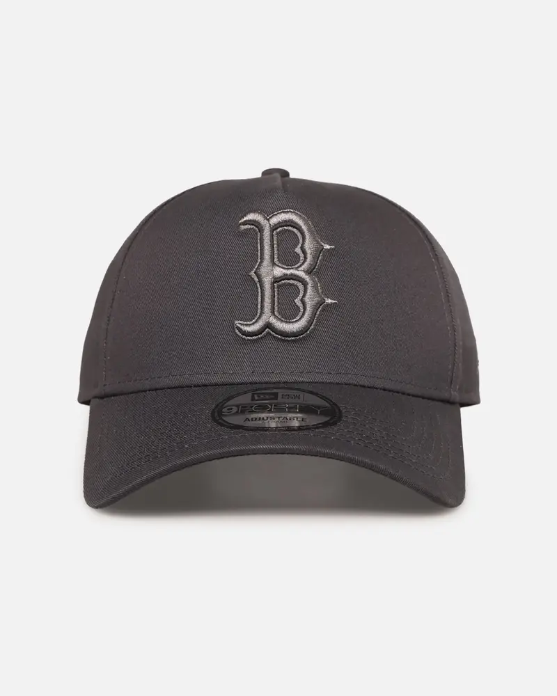 New Era Boston Red Sox 'Tonal Graphite' 9Forty A-Frame Snapback Graphite 1