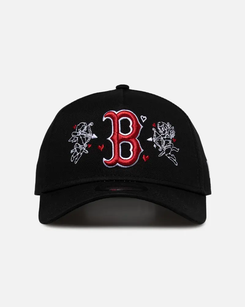 New Era Boston Red Sox 'Valentines Day' 9Forty A-Frame Snapback Black 1