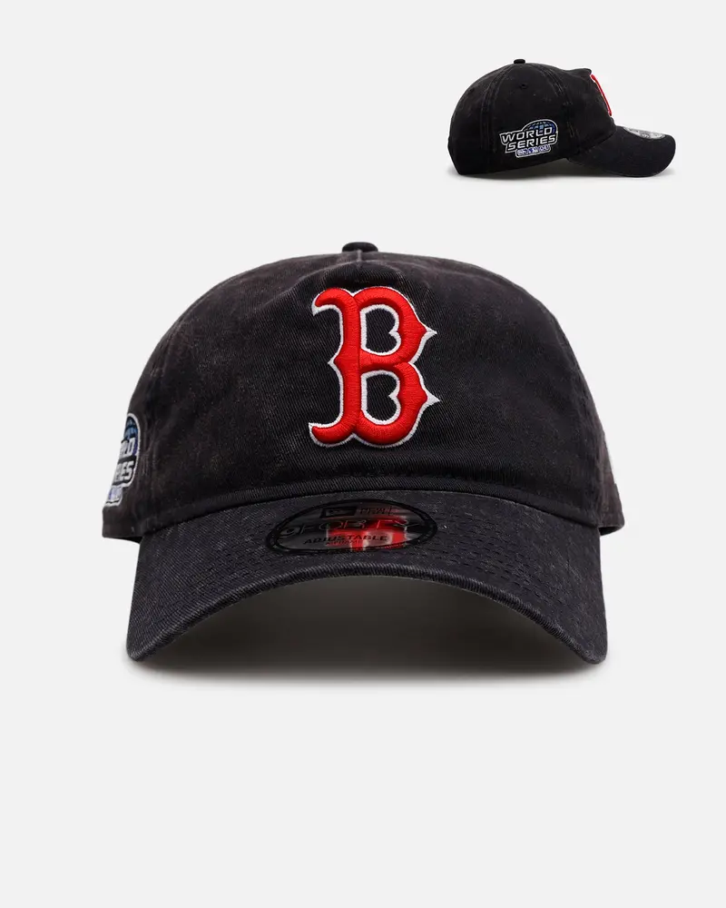 New Era Boston Red Sox 'Washed Team Color' Unstructured 9Forty A-Frame Snapback Official Team Color 1