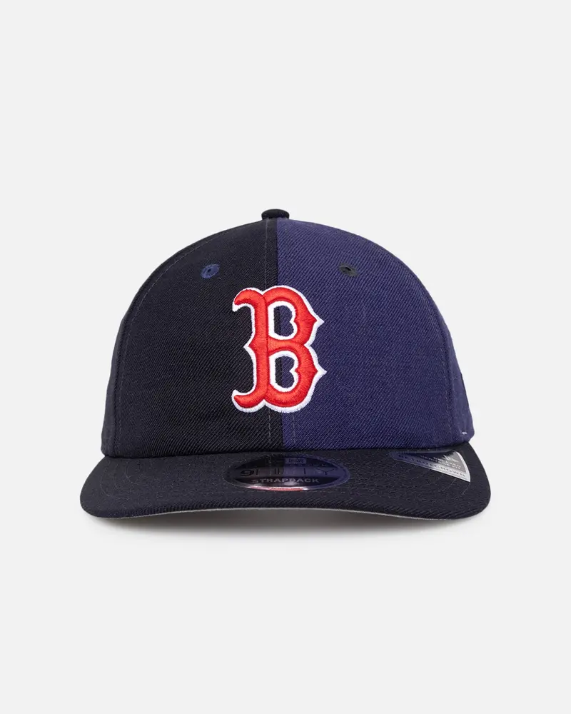 New Era Boston Red Sox 'Woollen Shades' 9Fifty High Crown Strapback Otc 1
