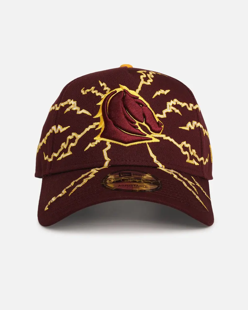New Era Brisbane Broncos 'Nrl Electric' 9Forty A-Frame Snapback Official Team Colour 1