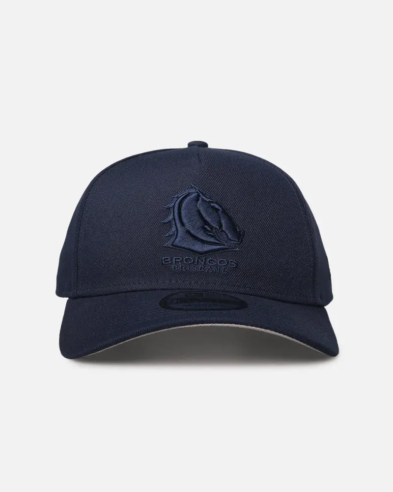 New Era Brisbane Broncos 'Ocean Blue' 9Forty A-Frame Snapback Oceanside Blue 1