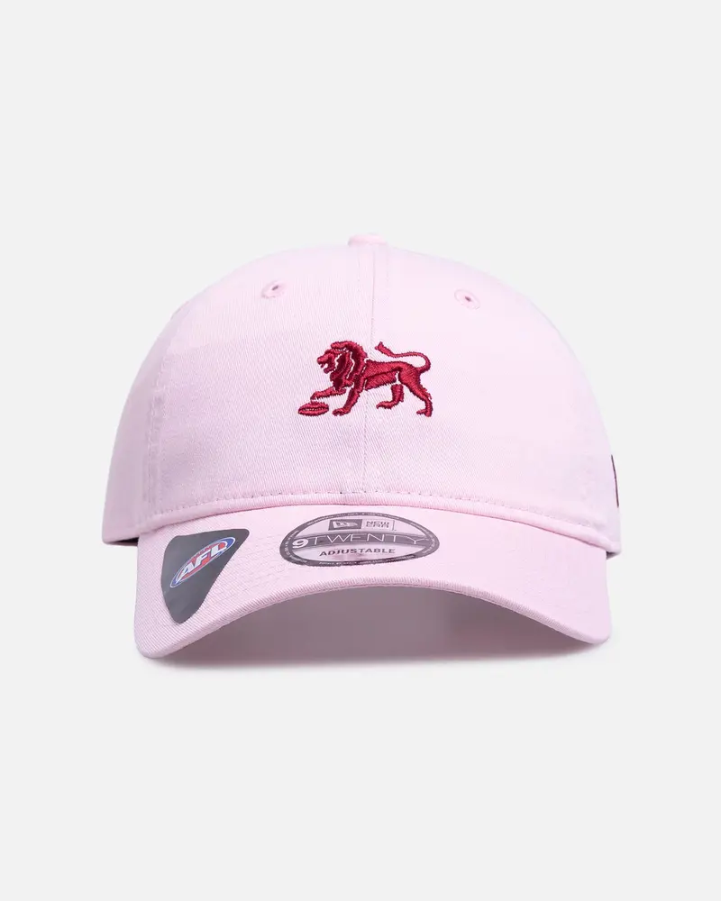 New Era Brisbane Lions 'Afl 2026 Pastel Pop' 9Twenty Strapback Pastel Pink 1