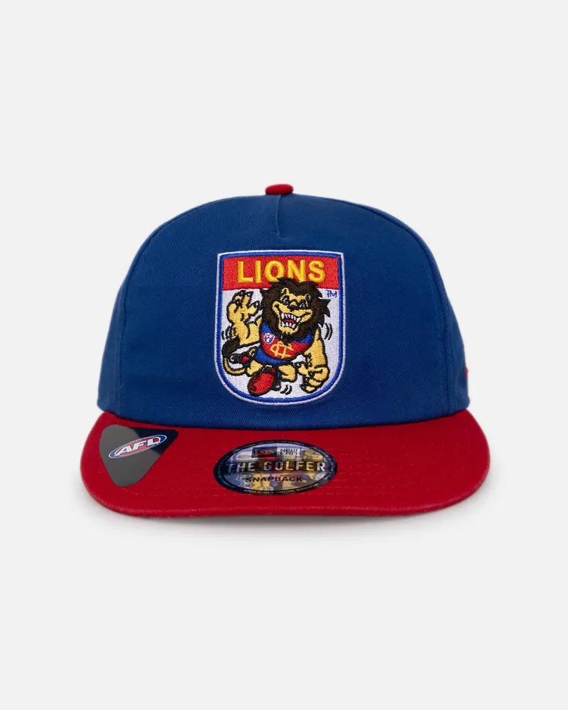 New Era Brisbane Lions Official Team Golfer Snapback Otc 1