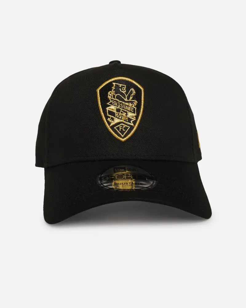 New Era Brisbane Roar Fc 'A-League Exculsive' 9Forty A-Frame Snapback Black/Gold 1