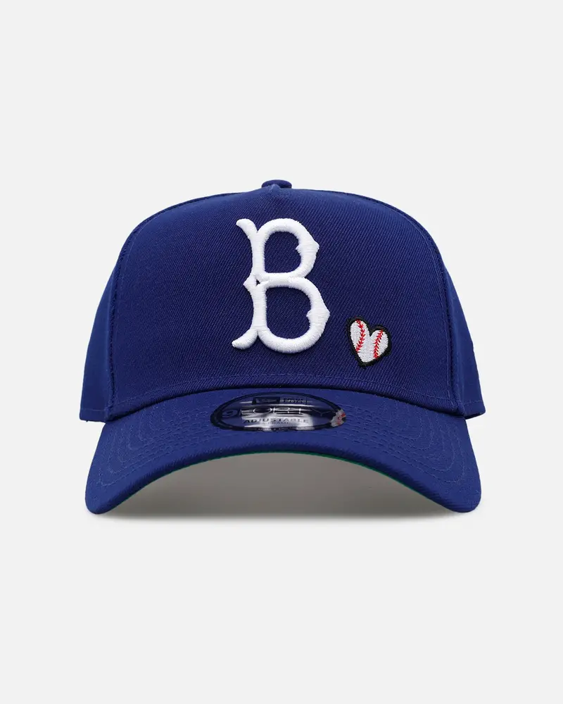New Era Brooklyn Dodgers 'Baseball Hearts' 9Forty A-Frame Snapback Official Team Color 1