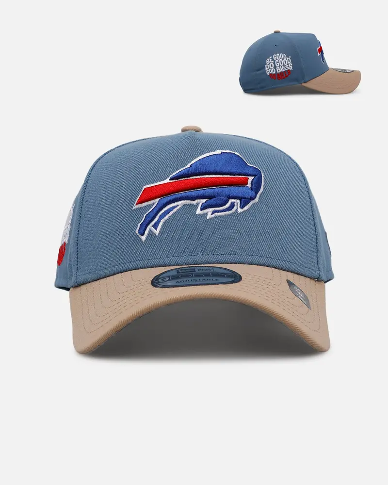 New Era Buffalo Bills 'Easy Breezy' 9Forty A-Frame Snapback Blue/Tan 1