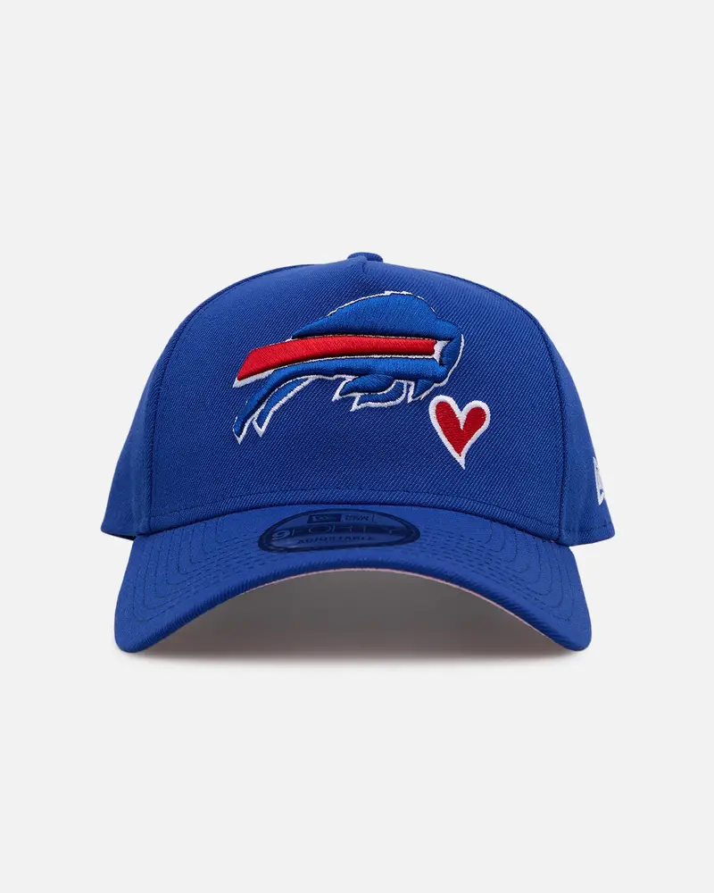 New Era Buffalo Bills 'Team Color Hearts' 9Forty A-Frame Snapback Official Team Color 1