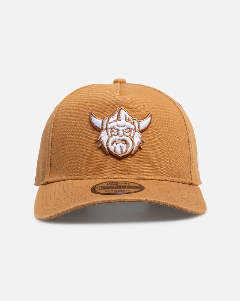 New Era Canberra Raiders 'Nrl 2026' 9Forty A-Frame Snapback Med Beige 1