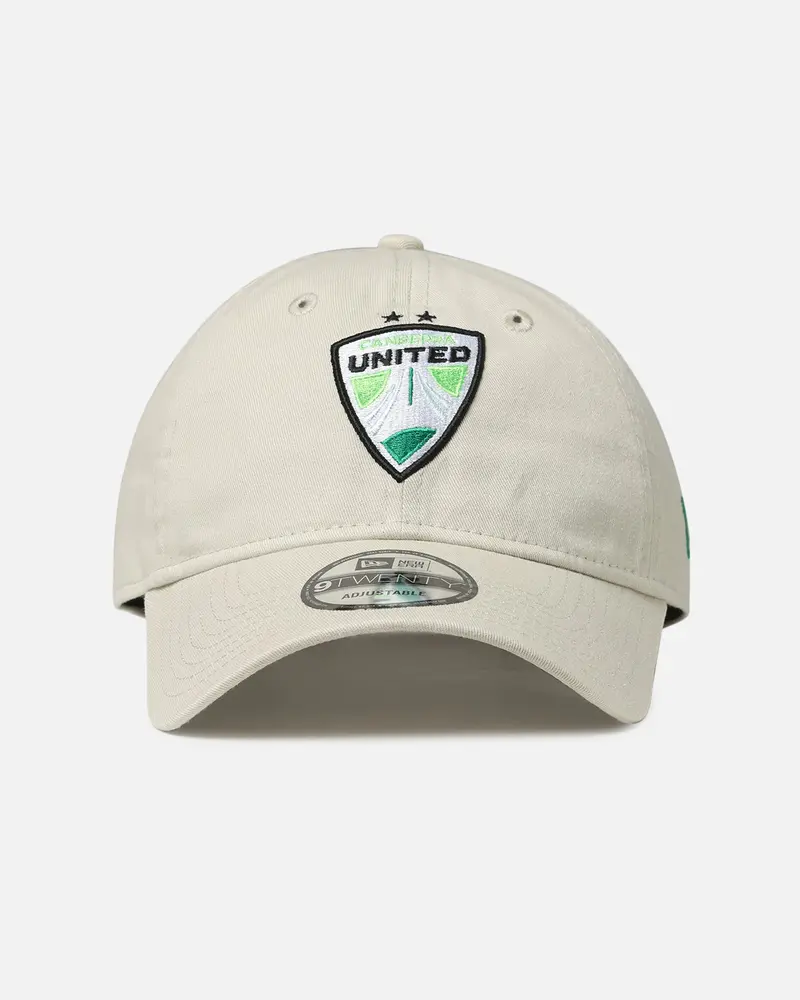 New Era Canberra United Fc 'A-League Season Kick Off' 9Twenty Strapback Medium Beige 1