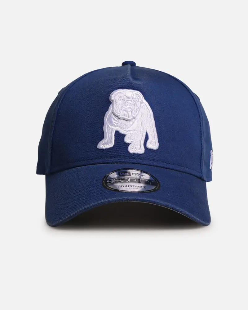 New Era Canterbury-Bankstown Bulldogs 'Nrl Washed Otc' 9Forty A-Frame Snapback Blue 1