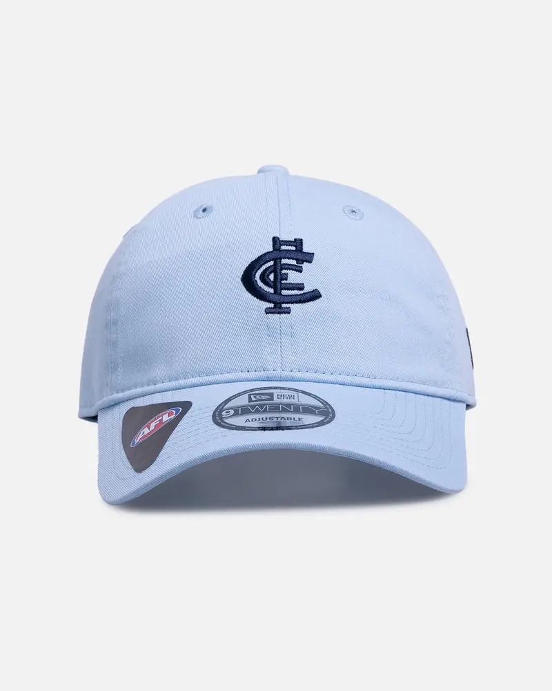 New Era Carlton Blues 'Afl 2026 Pastel Pop' 9Twenty Strapback Pastel Blue 1