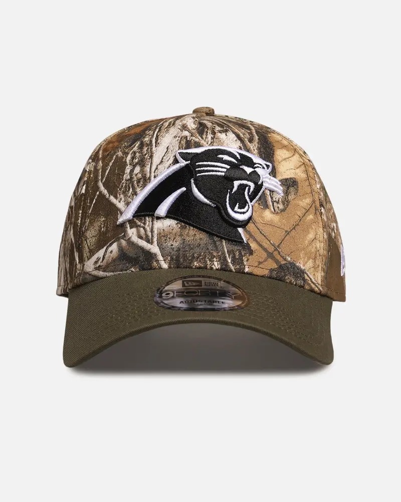 New Era Carolina Panthers 'Nfl Season Kick Off' 9Forty A-Frame Snapback Realtree/Olive 1