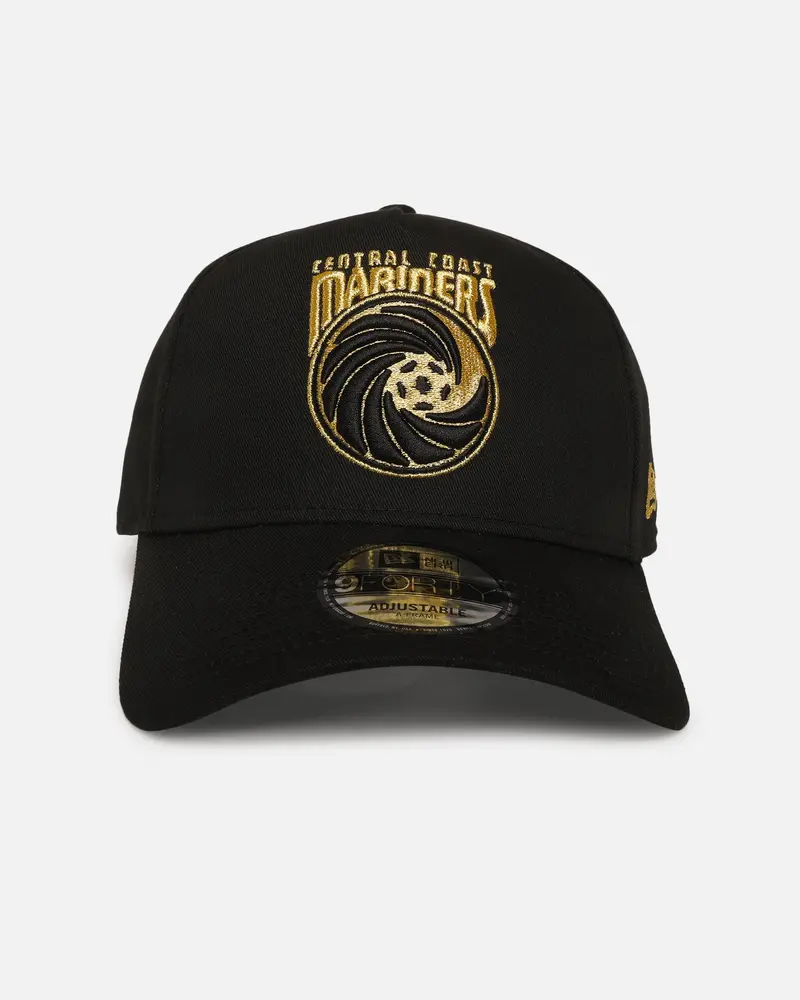 New Era Central Coast Mariners Fc 'A-League Exculsive' 9Forty A-Frame Snapback Black/Gold 1