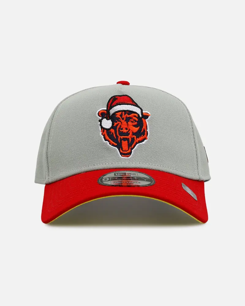 New Era Chicago Bears 'All I Want For Christmas' 9Forty A-Frame Snapback Green/Red 1