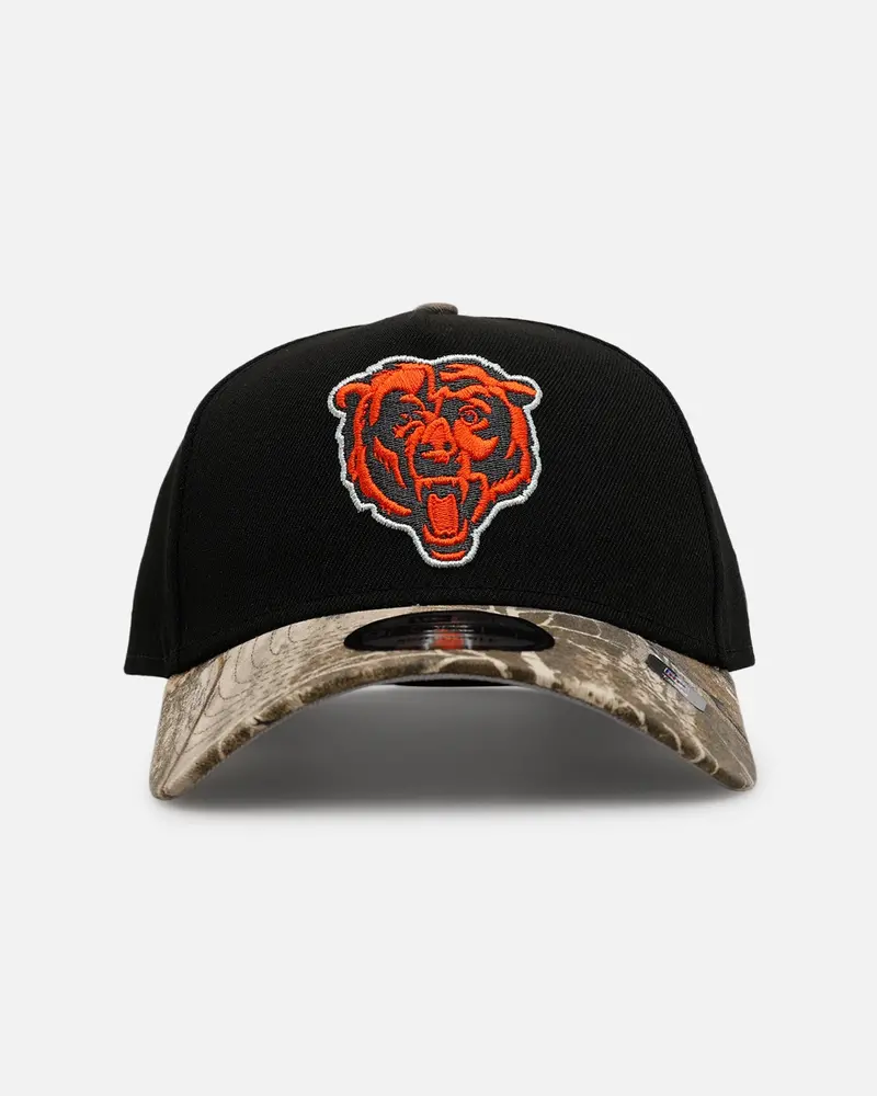 New Era Chicago Bears 'Black Crown Realtree Visor' 9Forty A-Frame Snapback Realtree Edge/Black 1