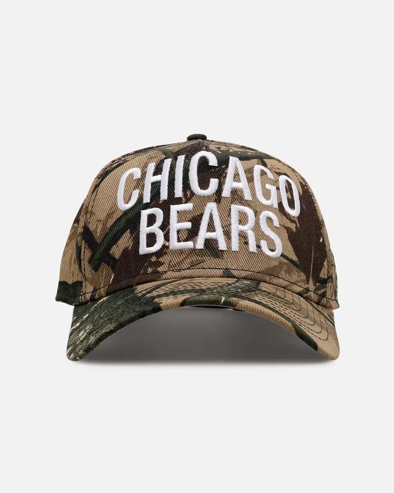 New Era Chicago Bears 'Bold' 9Forty A-Frame Strapback Camo 1