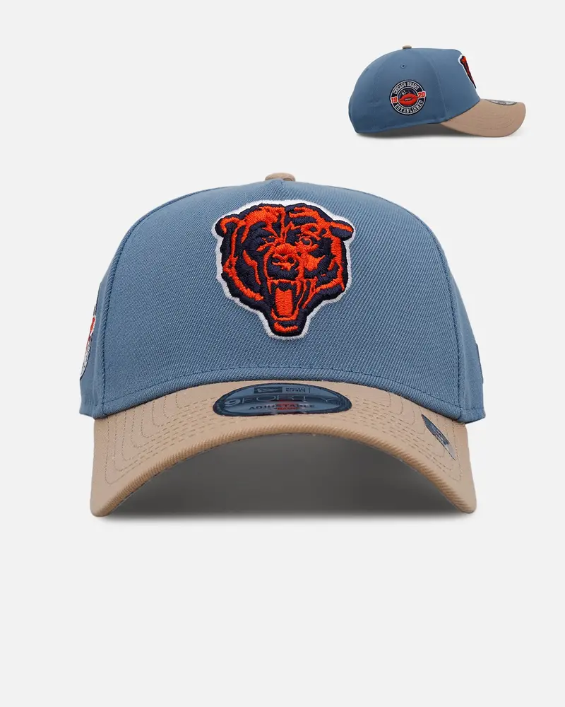 New Era Chicago Bears 'Easy Breezy' 9Forty A-Frame Snapback Blue/Tan 1