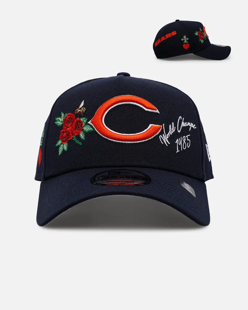 New Era Chicago Bears 'One Love' 9Forty A-Frame Snapback Official Team Color 1