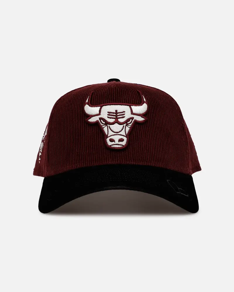 New Era Chicago Bulls 'Certified Lover 2.0' 9Forty A-Frame Snapback Maroon 1