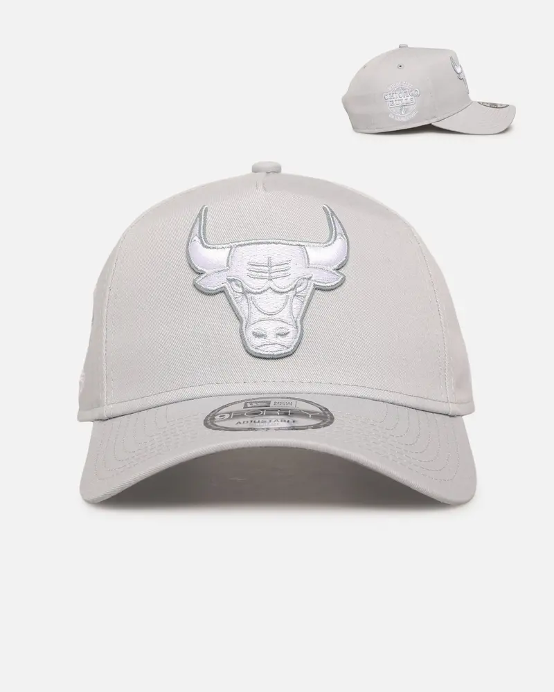 New Era Chicago Bulls 'Chicago Bulls Polychromatic' 9Forty A-Frame Snapback Grey 1