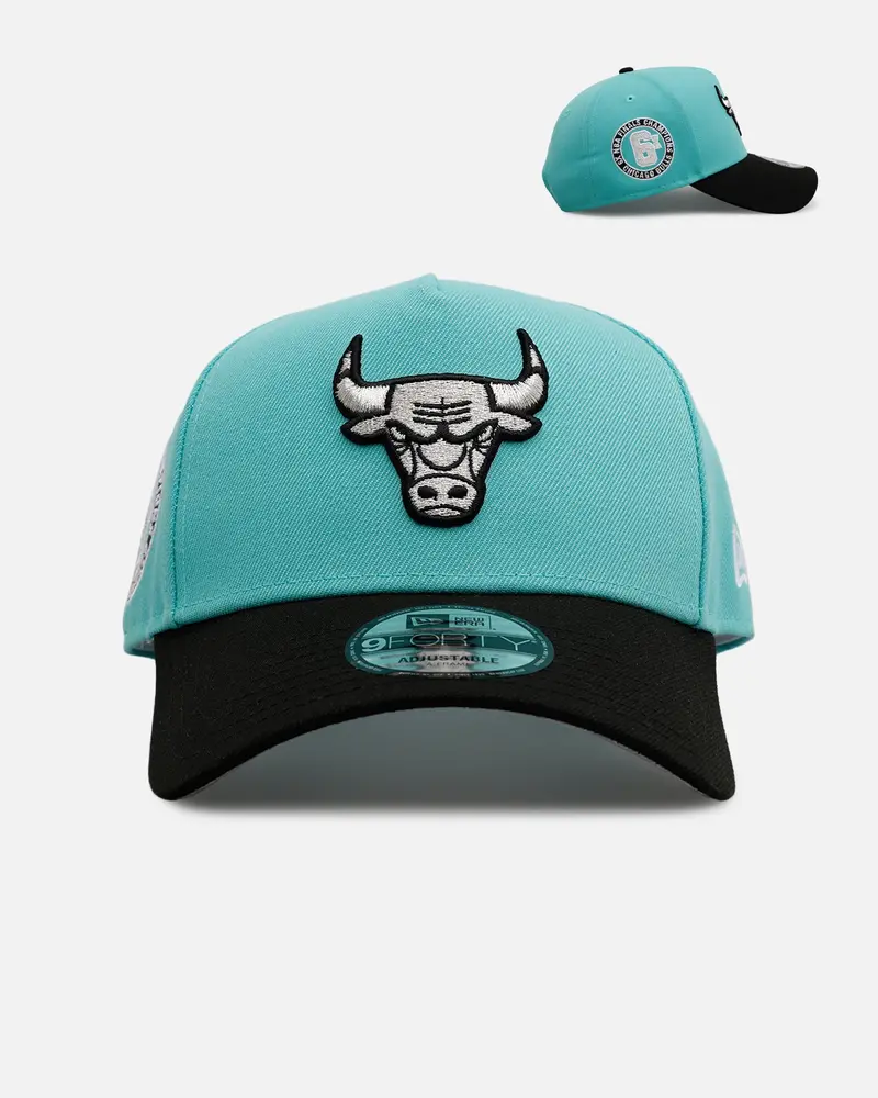 New Era Chicago Bulls 'Diamonds Are Forever' 9Forty A-Frame Snapback Mint 1