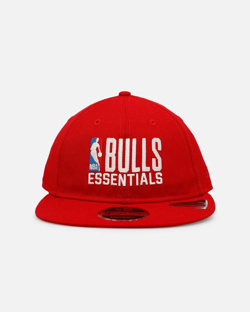 New Era Chicago Bulls 'Fear Of God X Nba' 9Fifty Retro Crown Snapback Red 1