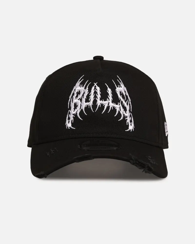 New Era Chicago Bulls 'Hardcore Arch' 9Forty A-Frame Snapback Black/White 1