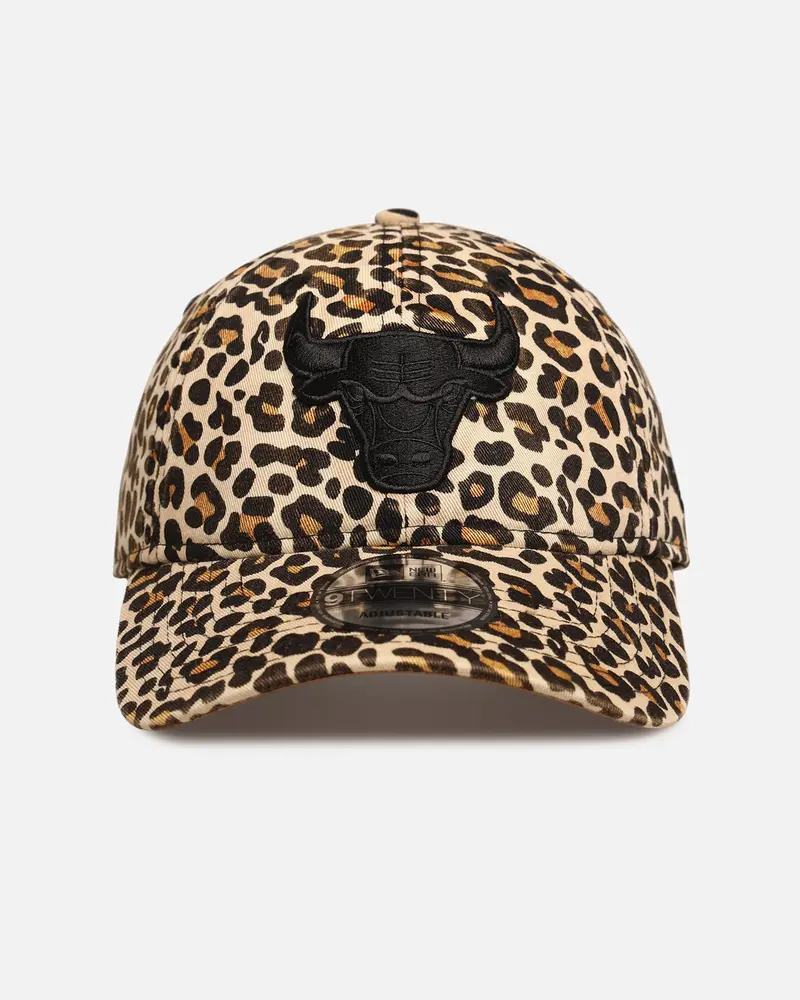 New Era Chicago Bulls 'Leopard Print' 9Twenty Strapback Leopard 1