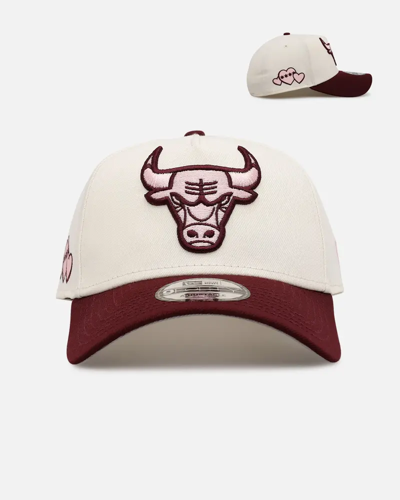 New Era Chicago Bulls 'Lover's Club 2.0' 9Forty A-Frame Snapback Chrome 1